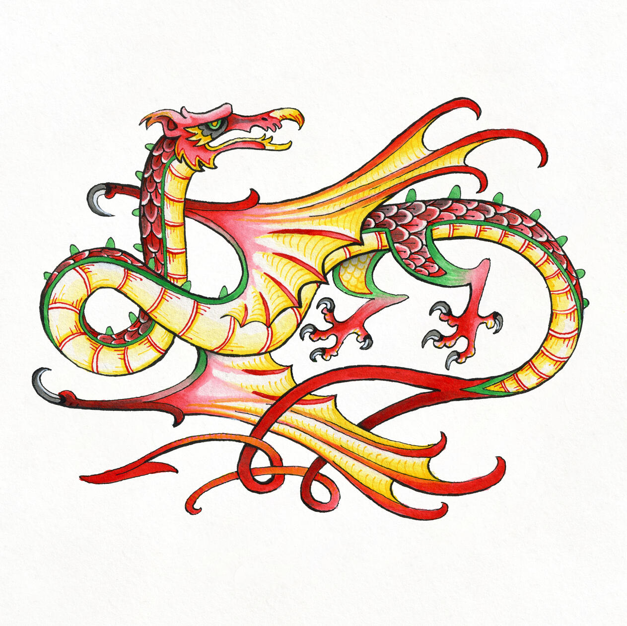 2025 dragon heraldry